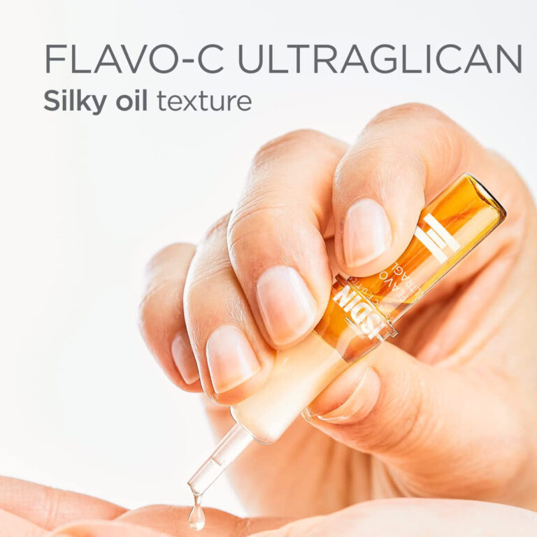 "Ultimate Skin Boost: Flavo-C Ultraglican Vitamin C and Hyaluronic Acid Serum Ampoule by ISDIN"