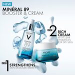 "Vichy Mineral 89 Rich Cream: Ultimate 72H Moisture Boosting Cream for Dry Skin | Hydrating Face Moisturizer with Powerful Hyaluronic Acid, Niacinamide, and Lipids | Experience Daily Luxury with Rich Texture"