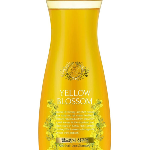 Daeng Gi Meo Ri- Yellow Blossom Hair Loss Care Shampoo, anti Hair Loss, Hair Shine, Scalp Nourishing and Moisturizing, 400Ml