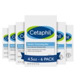 CETAPHIL Gentle Cleansing Bar, 4.5 Oz , Nourishing Cleansing Bar for Dry, Sensitive Skin, Non-Comedogenic, Non-Irritating for Sensitive Skin - Free & Fast Delivery