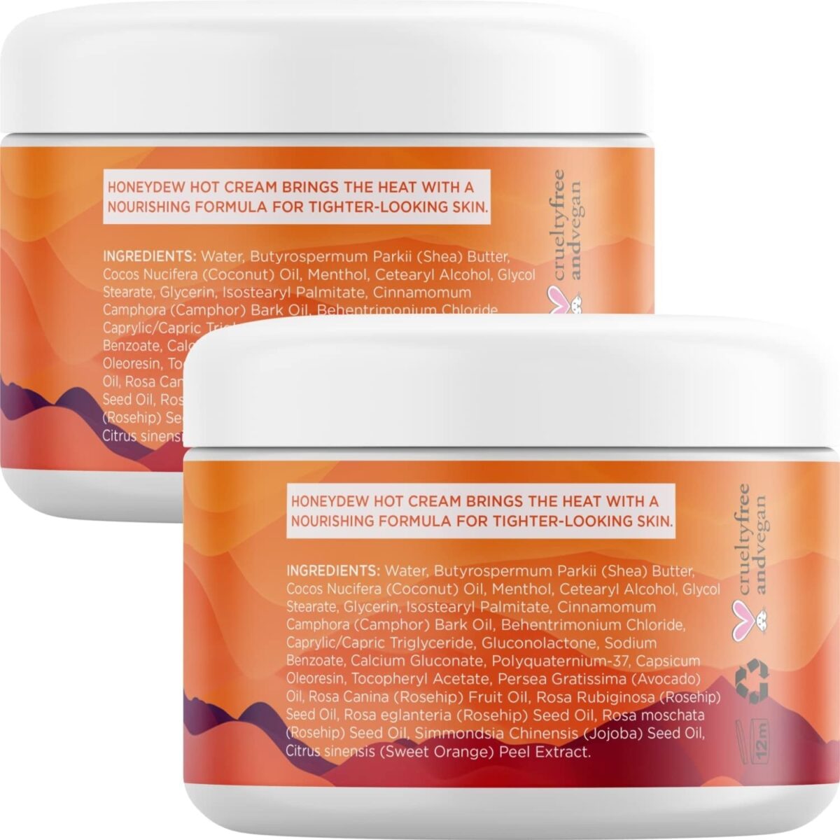 "Ultimate Hot Cream Sweat Enhancer - Sculpt, Firm, and Moisturize Your Body with Premium Natural Oils - 2 Pack"