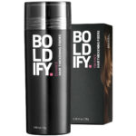 BOLDIFY Hair Fibers (56G) Fill in Fine and Thinning Hair for an Instantly Thicker & Fuller Look - Best Value & Superior Formula -14 Shades for Women & Men - DARK BROWN