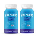 Collagen Gummies, 2.5G of Clinically-Tested Collagen for Hair, Skin, Nails & Wrinkles, 120 Ct Bottle, Pack of 2, Grape Flavor