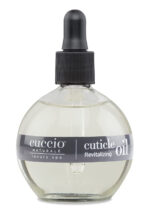 Cuccio Naturale Revitalizing- Hydrating Oil for Repaired Cuticles Overnight - Remedy for Damaged Skin and Thin Nails - Paraben /Cruelty-Free Formula - Milk and Honey - 2.5 Oz