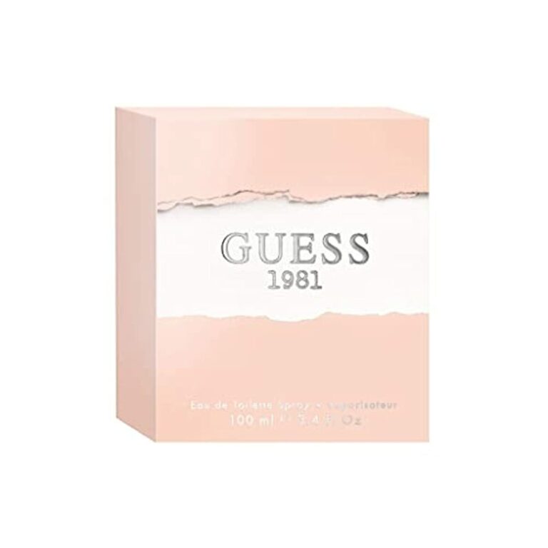 Guess 1981 Eau De Toilette Perfume Spray for Women, 3.4 Fl. Oz.