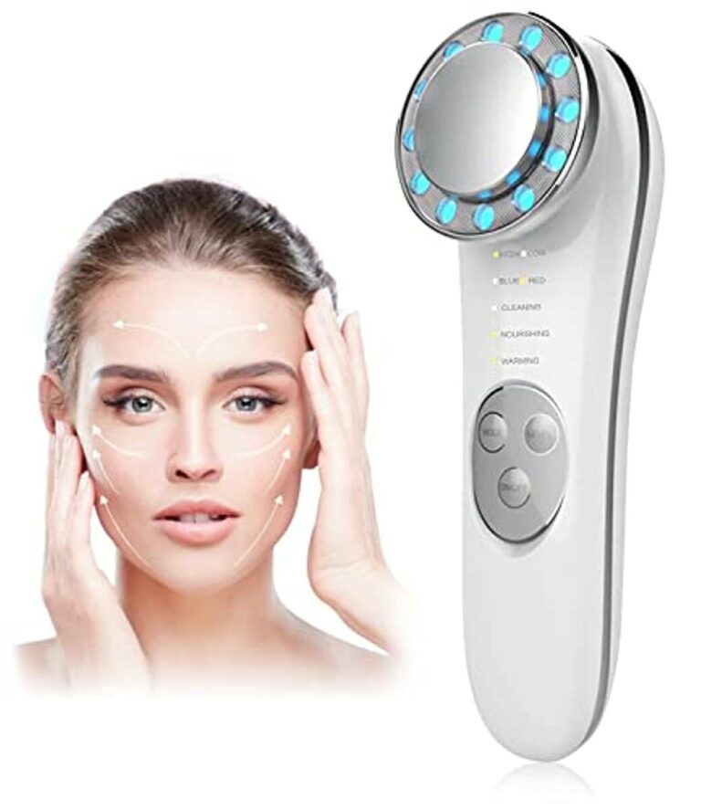 Facial Massager, Skin Care Tools 7 in 1 High Frequency Facial Machine, Skin Care Galvanic Facial Machine