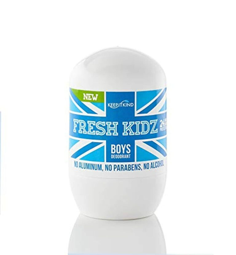 Keep it Kind Fresh Kidz Natural Roll On Deodorant 24 Hour Protection for Kids - Boys "Blue" 1.86 fl.oz.