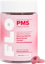 O Positiv FLO PMS Vitamins for Women, 30 Servings (Pack of 1) - Proactive PMS Relief - Targets Hormonal Breakouts, Bloating, Cramps, & Mood Swings with Chasteberry, Vitamin B6, & Lemon Balm