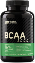 Optimum Nutrition Instantized BCAA Capsules, Keto Friendly Branched Chain Essential Amino Acids, 1000Mg, 60 Count