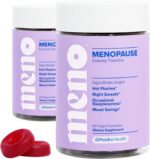 MENO Gummies for Menopause, 30 Servings (Pack of 1) - Hormone-Free Menopause Supplements for Women with Black Cohosh & Ashwagandha KSM-66 - Helps Alleviate Hot Flashes, Night Sweats, & Mood Swings