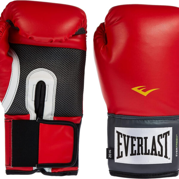 Everlast Pro Style Exercise Workout Training Boxing Gloves for Sparring, Heavy Bag and Mitt Work