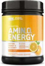 Optimum Nutrition Amino Energy - Pre Workout with Green Tea, BCAA, Amino Acids, Keto Friendly, Green Coffee Extract, Energy Powder - Watermelon, 30 Servings (Packaging May Vary)