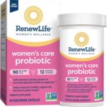 Renew Life Women'S Probiotic Capsules, 50 Billion CFU Guaranteed, Supports Ph Balance, Vaginal, Urinary, Digestive and Immune Health(2), L. Rhamnosus GG, Dairy, Soy and Gluten-Free, 30 Count