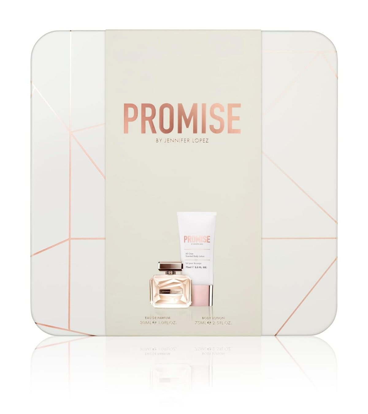 Jennifer Lopez Promise Gift Set 100Ml (3.4 Fl Oz) Eau De Parfum, 75Ml (2.5 Fl Oz) Body Lotion & 10Ml (0.34 Fl Oz) Miniature