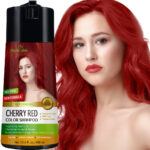 Herbishh Hair Color Shampoo for Gray Coverage - Enriched Formula with Conditioner - Long Lasting & DIY (DARK BROWN)