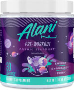 Alani Nu Pre Workout Powdergalaxy Lemonade | Amino Energy Boost | Endurance Supplement | Sugar Free | 200Mg Caffeine | L-Theanine, Beta-Alanine, Citrulline | 30 Servings