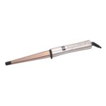 Remington Shine Therapy Argan Oil & Keratin Infused ½-1 Inch Tapered Curling Wand for Natural Curls, Includes Heat Glove