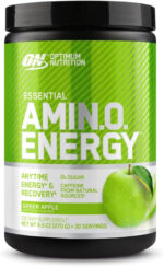 Optimum Nutrition Amino Energy - Pre Workout with Green Tea, BCAA, Amino Acids, Keto Friendly, Green Coffee Extract, Energy Powder - Watermelon, 30 Servings (Packaging May Vary)