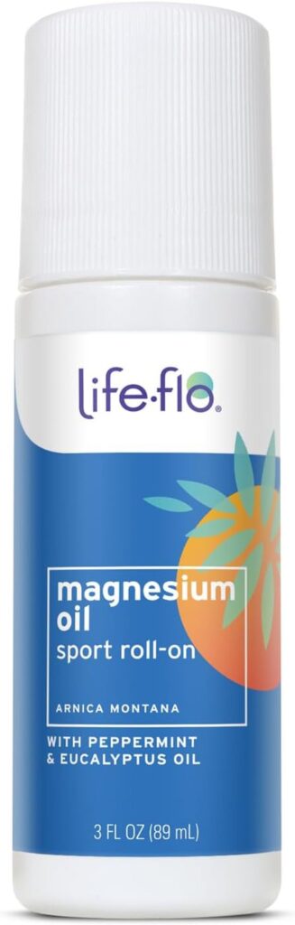 Life-Flo Magnesium Oil Sport Roll-On | 3Oz