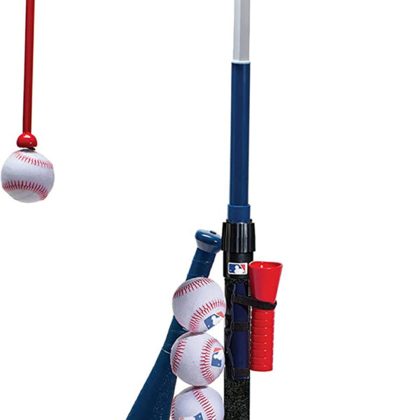 Franklin Sports Grow-With-Me Kids Baseball Batting Tee + Stand Set for Youth + Toddlers - Youth Baseball, Softball + Teeball Hitting Tee Set for Boys + Girls