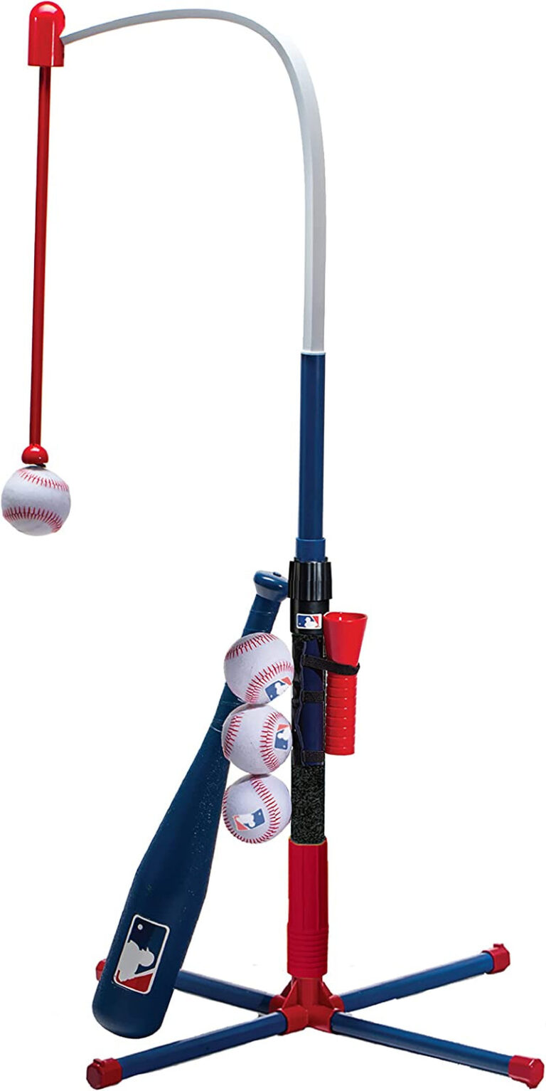 Franklin Sports Grow-With-Me Kids Baseball Batting Tee + Stand Set for Youth + Toddlers - Youth Baseball, Softball + Teeball Hitting Tee Set for Boys + Girls