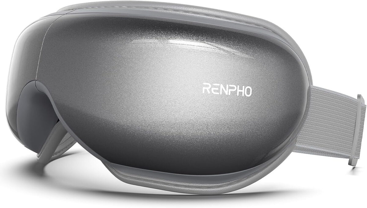 RENPHO Christmas Gifts, Eyeris 1 Eye Massager with Heat, Birthday Gifts for Women, FSA HSA Eye Care Gifts for Mom, Smart Eye Mask for Relax Eye, Reduce Eye Strain