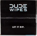 DUDE Wipes - Flushable Wipes - 8 Pack, 336 Wipes - Unscented Extra-Large Adult Wet Wipes - Vitamin-E & Aloe - Septic and Sewer Safe