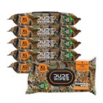 DUDE Wipes - Flushable Wipes for Adults - 6 Pack, 288 Wipes - Odor Destroyer XL Adult Wet Wipes - Deodorizing with Clean Scent - up to 24 Hours of Odor-Destroying Technology