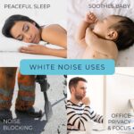 Yogasleep Dohm Classic (White) the Original White Noise Sound Machine, Soothing Natural Sounds from a Real Fan, Sleep Therapy for Adults & Baby, Noise Cancelling for Office Privacy & Meditation