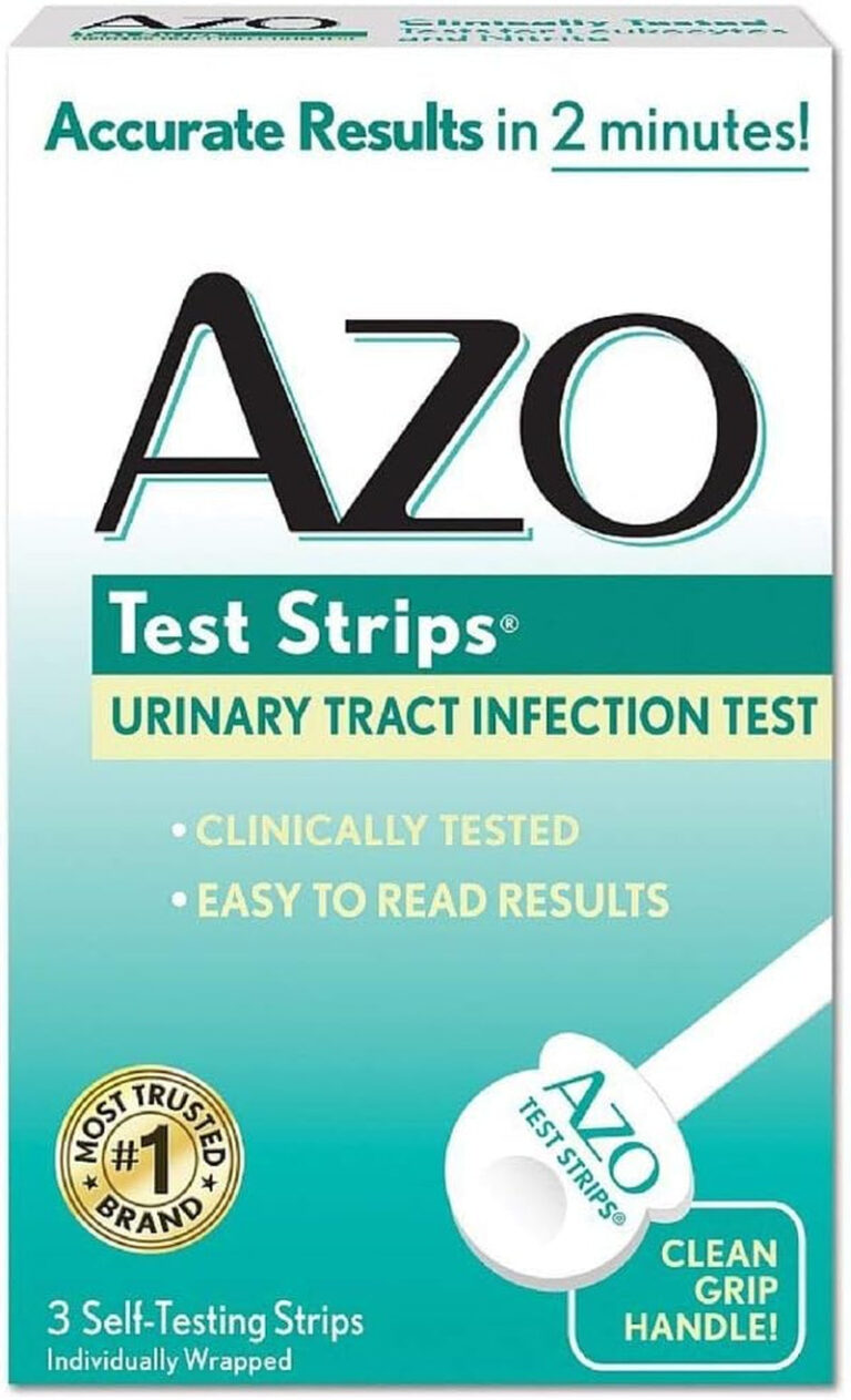 AZO Test Strips 3 Each (Pack of 6)