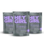 Hey Girl Sleep Tea - Natural Herbal Bedtime Tea Bags with Chamomile, Passion Flower, Valerian Root, Lemon Balm - Calming, Relaxing Adults Sleepy Night Time Tea - Relaxation Gifts for Women 2-Packs