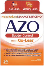 AZO Bladder Control with Go-Less Daily Supplement | Helps Reduce Occasional Urgency, Leakage Due to Laughing, Sneezing and Exercise††† | 72 Capsules