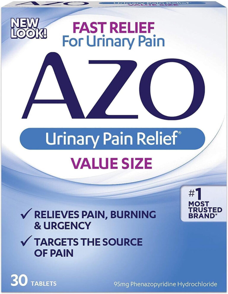 MCK18582700 - Mckesson Urinary Pain Relief AZO Standard 95 Mg Strength Tablet 30 per Bottle