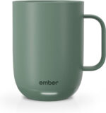 Ember Temperature Control Smart Mug 2, 10 Oz, App-Controlled Heated Coffee Mug with 80 Min Battery Life and Improved Design, Gold