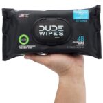 DUDE Wipes - Flushable Wipes - 6 Pack, 288 Wipes - Unscented Extra-Large Adult Wet Wipes - Vitamin-E & Aloe - Septic and Sewer Safe