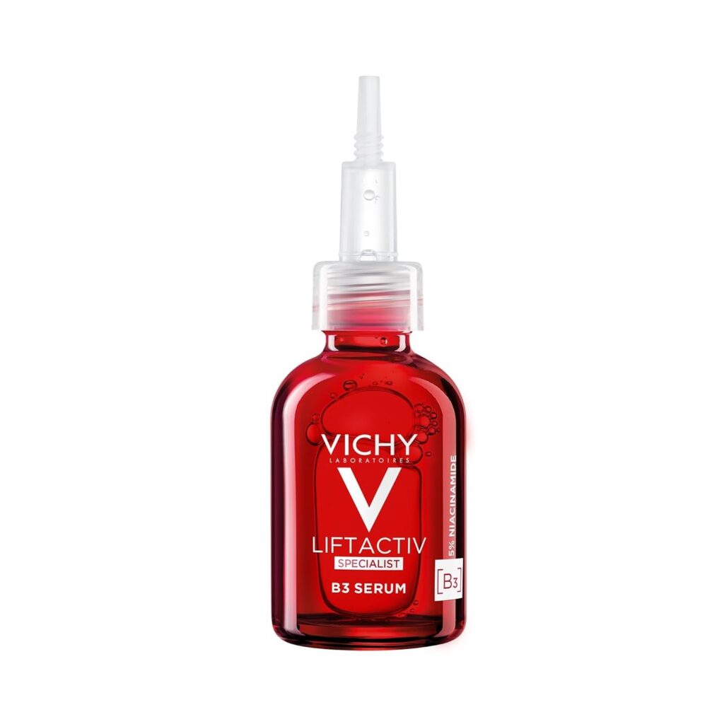 Vichy Liftactiv B3 Niacinamide Serum, Discoloration Correcting Facial Serum with Peptides and Tranexamic Acid, anti Aging Serum to Even Skin Tone, Fragrance Free