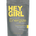 Hey Girl Energize Tea - Herbal Energy Tea Blend with Yerba Mate, Oolong, Ginger, & Green Tea - Morning Boost Coffee Alternative - Caffeinated Tea Bags for Energy and Focus for Women