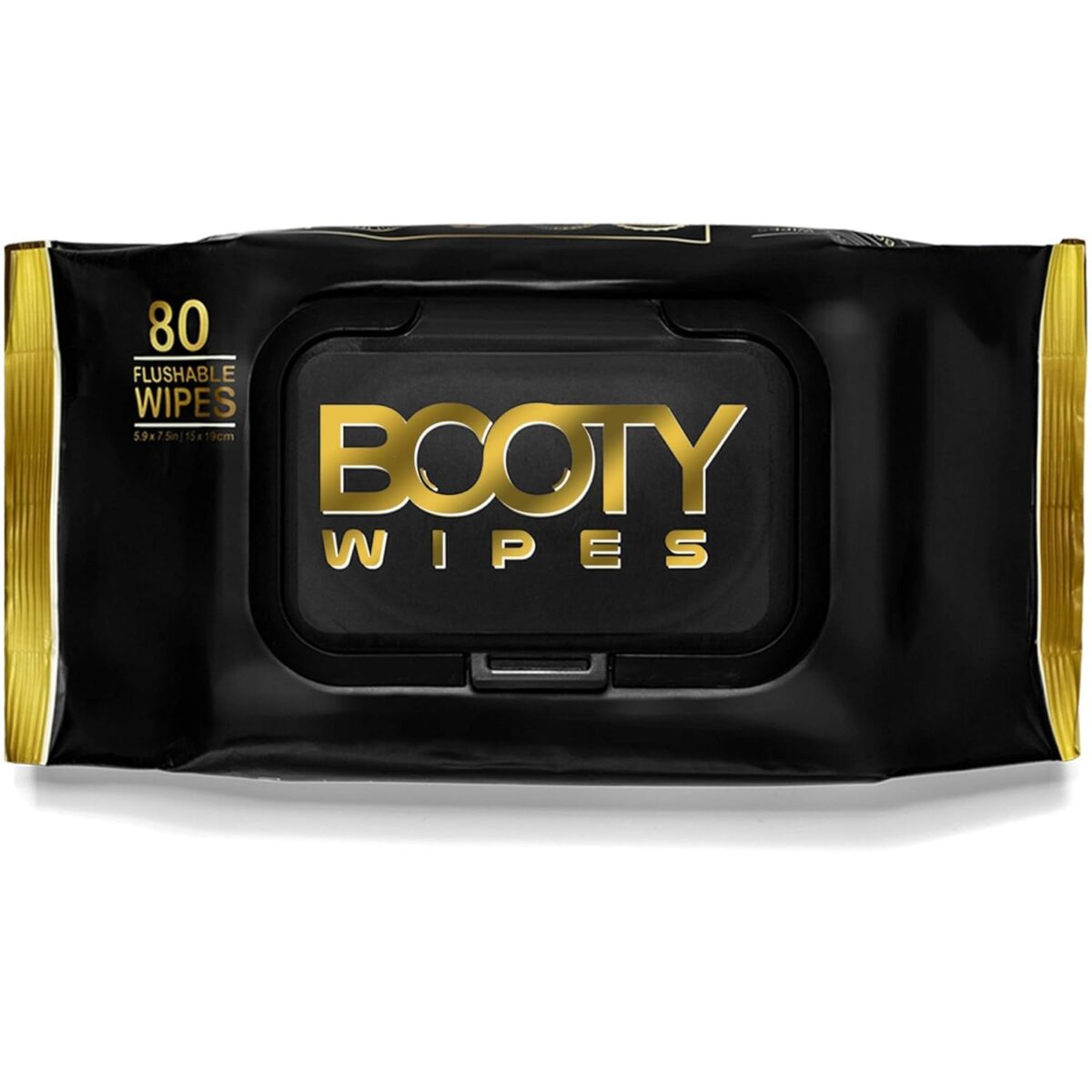 Booty Brand Flushable Wipes for Adults - 4-Pack Mens Wipes - 320 Sheets Wipes for Men with Aloe and Vitamin E - Ph Balanced Disposable Wipes for Sensitive Skin - Ideal for Toilet and Bathroom Use