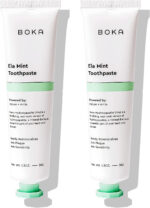 Boka Fluoride Free Toothpaste- Nano Hydroxyapatite, Remineralizing, Sensitive Teeth, Whitening- Dentist Recommended for Adult, Kids Oral Care- Watermelon Mint Flavor, 4Oz 1Pk - US Manufactured