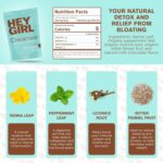 Hey Girl Tea Bundle - Herbal Sleep Tea W/Chamomile, Valerian Root & Lemon Balm in Tea Bags plus Cleanse Tea - Mint Chocolate Flavored Cleanse for Women - Reduces Bloating