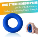 Grip Strength Trainer 7 Pack Adjustable Hand Gripper, Finger Stretcher Resistance Extensor Bands, Finger Exerciser, Grip Strength Ring & Stress Ball, Hand Grip Strengthener