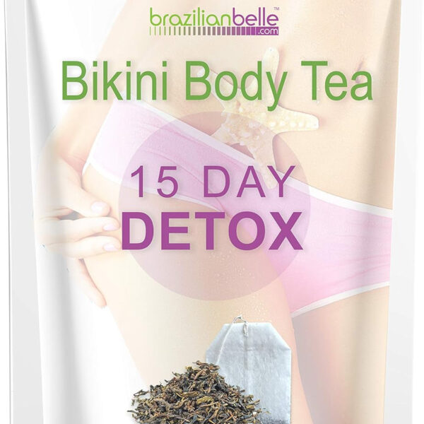 Bikini Body Detox Tea - Detoxify, Boosts Energy Levels, and Improves Complexion (15 Day Detox)