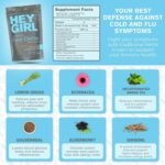 Hey Girl Energy + Immune Tea Bundle - Energize and Vitality Booster Tea plus Feel Better Herbal Tea - Immune Support, Immune Booster W/Echinacea, Elderberry, Vitamin C, Ginseng, Ginger