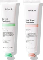 Boka Fluoride Free Toothpaste- Nano Hydroxyapatite, Remineralizing, Sensitive Teeth, Whitening- Dentist Recommended for Adult, Kids Oral Care- Watermelon Mint Flavor, 4Oz 1Pk - US Manufactured