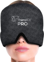 Theraice Headache Relief Cap, Migraine Ice Pack Mask Products, Women Cooling Gel Hat, Face Cold Compress Head Wrap for Her Stress. Great Birthday Gift for Mom, Sister, Grandma, Girlfriend, & Teacher