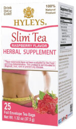 Hyleys Slim Tea Acai Berry Flavor - Weight Loss Herbal Supplement Cleanse and Detox - 25 Tea Bags (1 Pack)