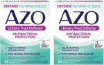 AZO Urinary Tract Defense Antibacterial Protection, FSA/HSA Eligible, Helps Control a UTI until You Can See a Doctor, from the No. 1 Most Trusted Urinary Health Brand, 24 Count (Pack of 1)