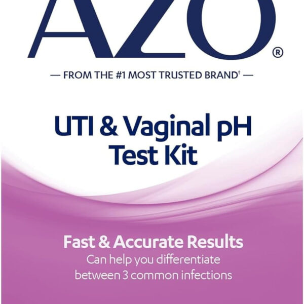 AZO Urinary Tract Infection (UTI) Test Strip + Vaginal Ph Test Kit, Fast & Accurate Results, from the #1 Most Trusted Brand, FSA/HSA Eligible