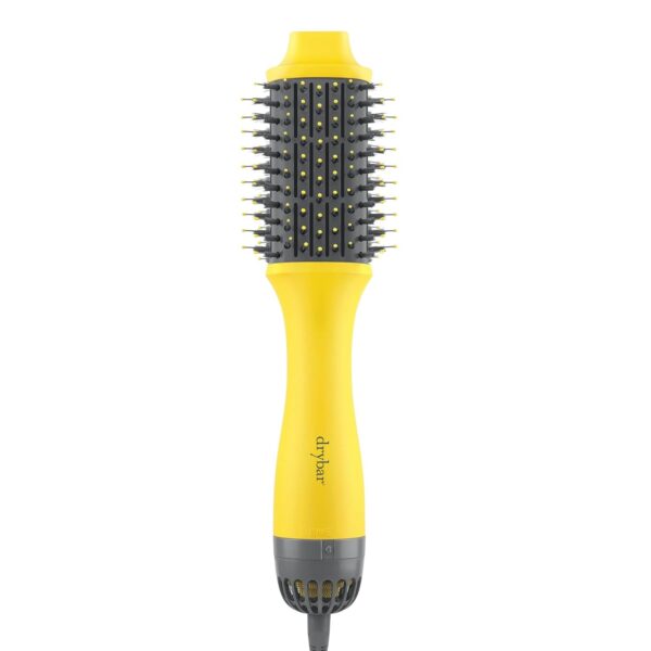 Drybar the Double Shot Oval Blow Dryer Brush | Brush and Blow Dryer in One, Lightweight Blowout Brush for Long Hair and Volume with 3 Temps for Customized Hair Styling