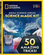 NATIONAL GEOGRAPHIC Magic Chemistry Set - Science Kit for Kids with 10 Amazing Magic Tricks, STEM Projects and Science Experiments, Science Toys, Great Gift for Boys and Girls 8-12 (Amazon Exclusive)